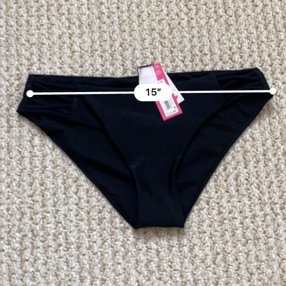 XHILARATION | Strappy Criss-Cross Sides Bikini Bottom Medium - Picture 8 of 8